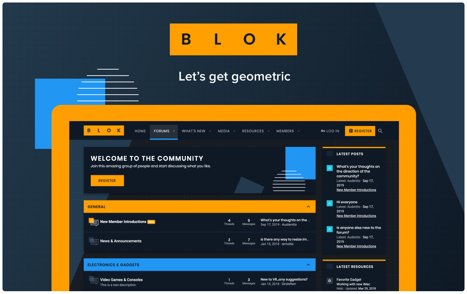 ThemeHouse - BLOK Dark